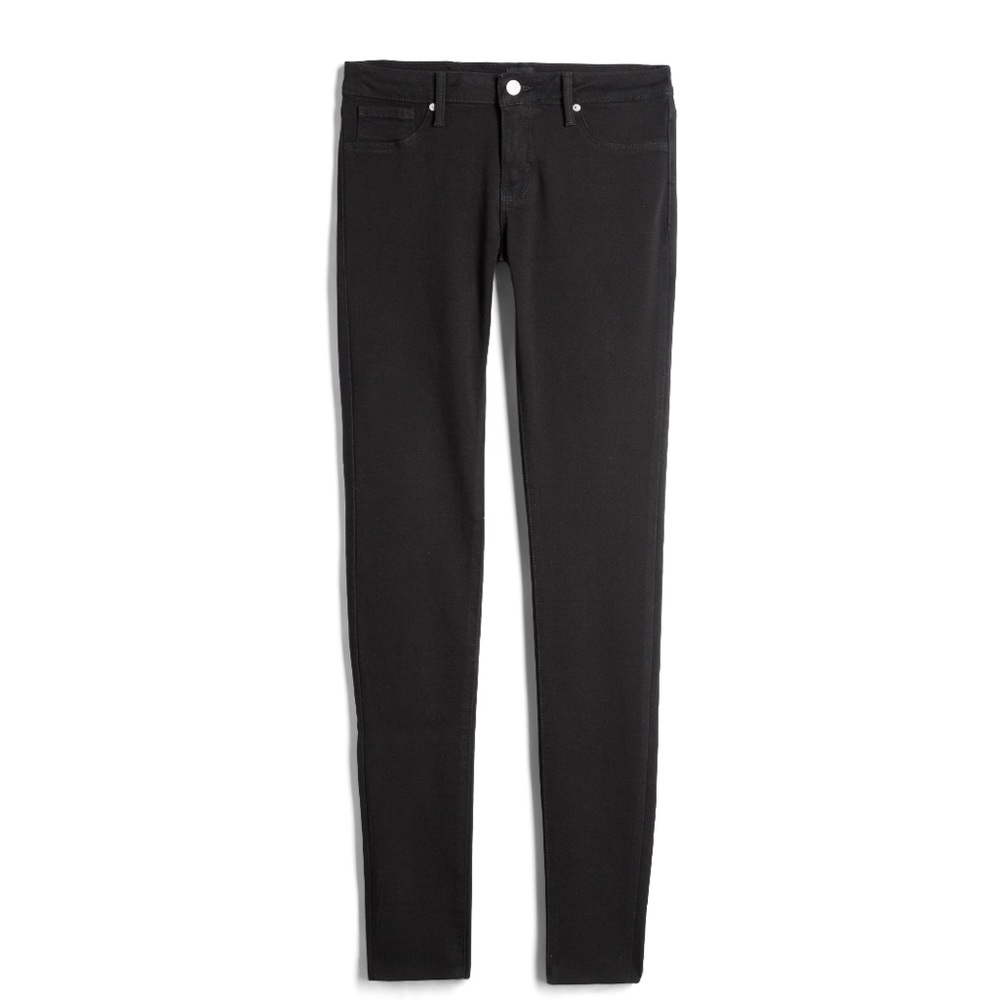 Drake Scissor Hem Black Skinny Jean